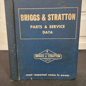 Vintage Copy of "Briggs & Stratton Parts and Service Data" MS 3222